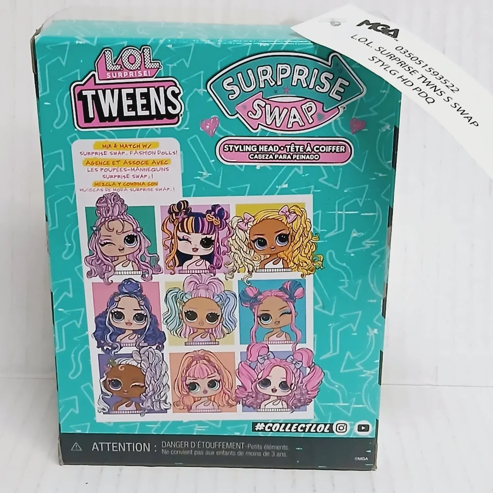 L.O.L. Surprise! Tweens Surprise Swap Styling Head